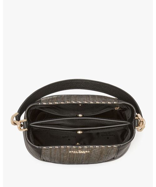 ケイトスペード Kate Spade New York レザーストローバッグ セール】レナ ツートン ストローバケット バッグ（ショルダー