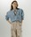Knuth Marf�i�N�k�[�X�}�[�t�j�́u2way stripe volume shirt/2color�i�V���c/�u���E�X�j�v�b�u���[