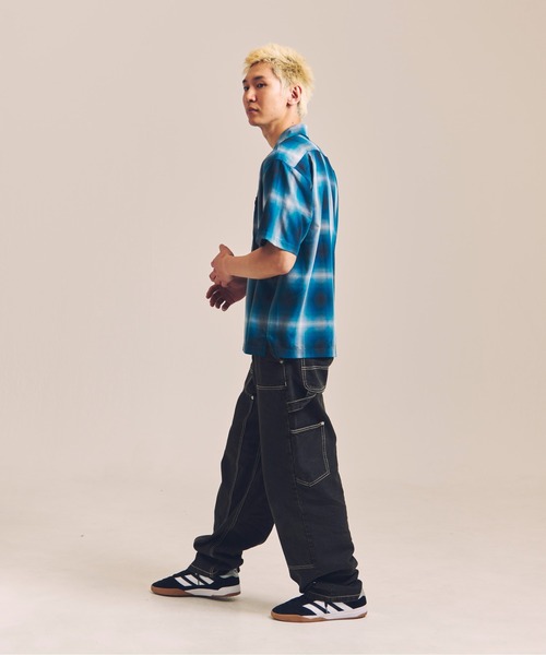 schott(ショット)の「SCHOTT-OMBRE SS SHIRT(シャツ/ブラウス・メンズ・グリーン/ブラック・XL/L)」の15枚目の写真