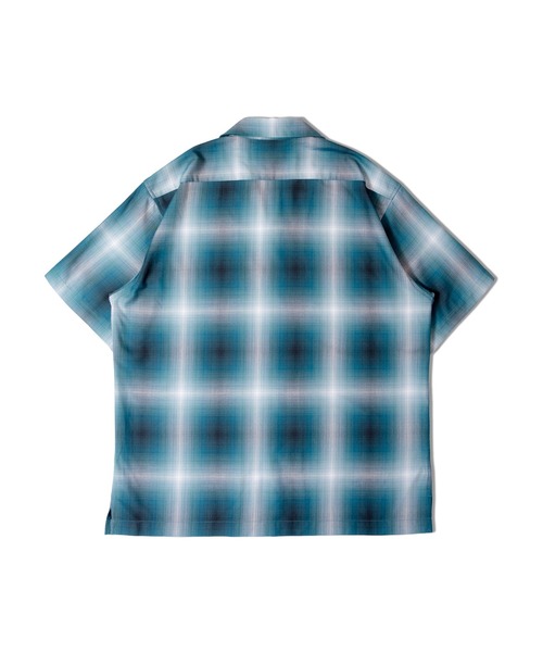 schott(ショット)の「SCHOTT-OMBRE SS SHIRT(シャツ/ブラウス・メンズ・グリーン/ブラック・XL/L)」の20枚目の写真