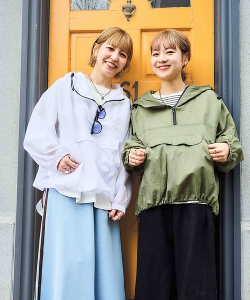 セール】【CLIP BY STAFF/saito企画】シアーアノラック[プチサイズあり