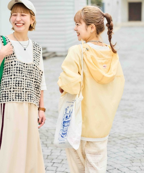 studio CLIP（スタディオクリップ）の「【CLIP BY STAFF/saito企画】シアーアノラック[プチサイズあり]（その他アウター・レディース・ブルー/カーキ/ピンク/その他1/その他7・FREE/PF）」の9枚目の写真