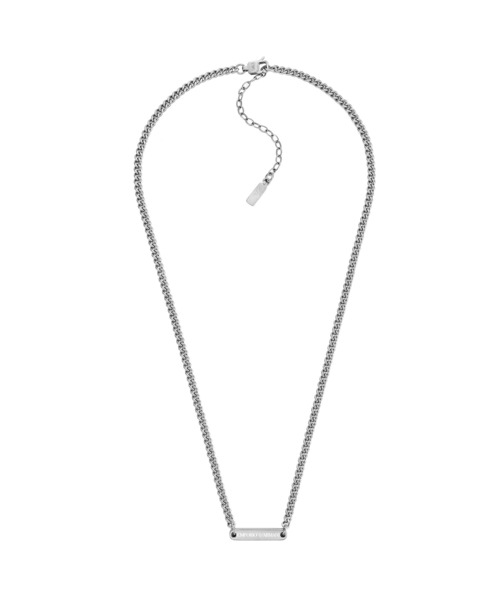 EMPORIO ARMANI(エンポリオアルマーニ)の「エンポリオ・アルマーニ アクセサリー メンズ ネックレス シルバー EGS3188040(ネックレス・メンズ・シルバー・FREE)」の1枚目の写真