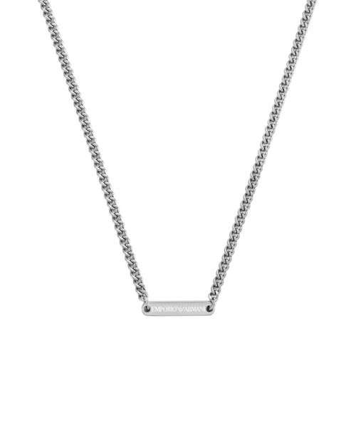 EMPORIO ARMANI(エンポリオアルマーニ)の「エンポリオ・アルマーニ アクセサリー メンズ ネックレス シルバー EGS3188040(ネックレス・メンズ・シルバー・FREE)」の4枚目の写真