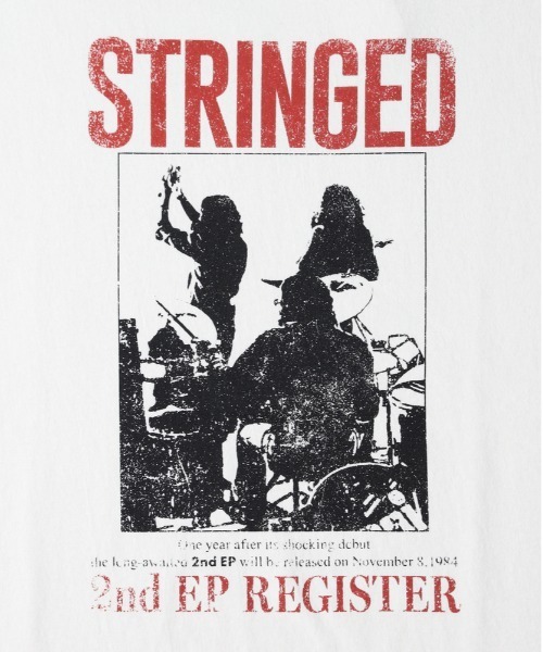 Right-on（ライトオン）の「【HONEYSUCKLE ROSE】グラフィックＢＩＧＴシャツ（Tシャツ/カットソー・レディース・オフホワイト/ブラウン/ダークグレー・M/L）」の5枚目の写真