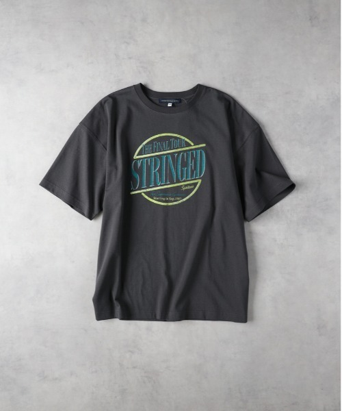 Right-on（ライトオン）の「【HONEYSUCKLE ROSE】グラフィックＢＩＧＴシャツ（Tシャツ/カットソー・レディース・オフホワイト/ブラウン/ダークグレー・M/L）」の6枚目の写真