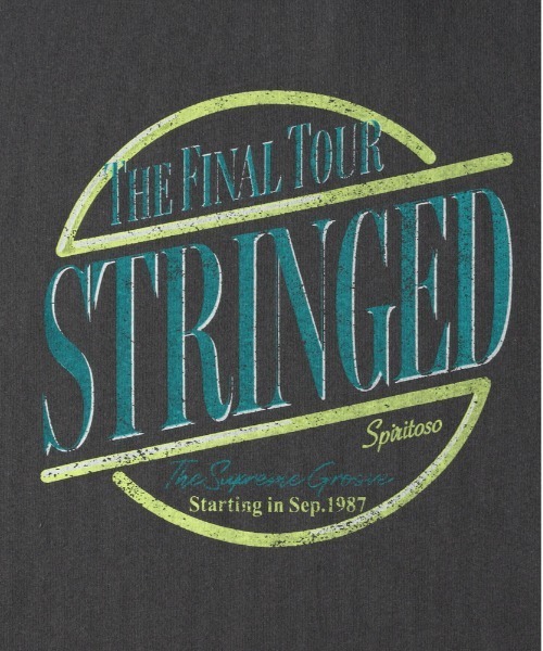 Right-on（ライトオン）の「【HONEYSUCKLE ROSE】グラフィックＢＩＧＴシャツ（Tシャツ/カットソー・レディース・オフホワイト/ブラウン/ダークグレー・M/L）」の7枚目の写真