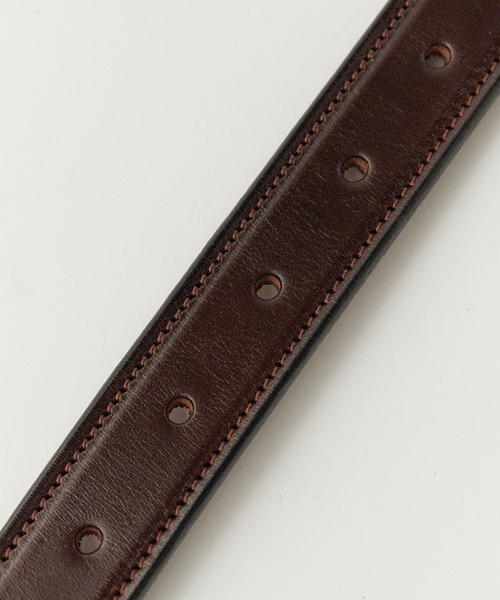 TORY LEATHER(トリーレザー)の「TORY LEATHER/トリーレザー 1SPUR BUCKLE BELT ベルト(ベルト・レディース・ブラウン/ブラック・30/32)」の5枚目の写真