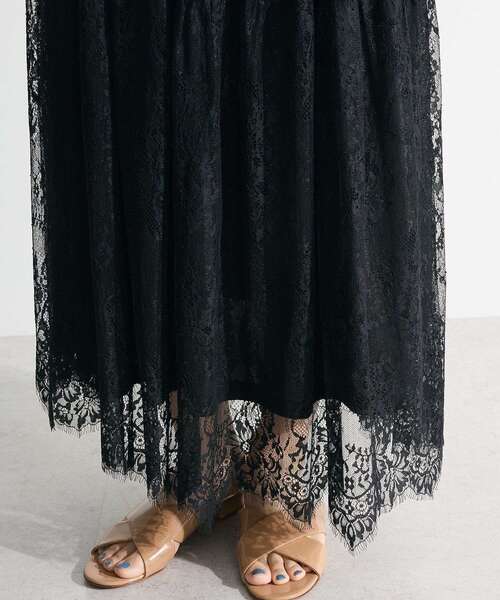 ELENCARE DUE(エレンカーレデュエ)の「・ELENCARE DUE レースティアードスカート(スカート・レディース・ブラック/オフホワイト/グレー・FREE)」の22枚目の写真