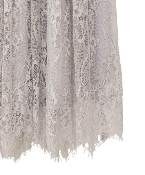 ELENCARE DUE(エレンカーレデュエ)の「・ELENCARE DUE レースティアードスカート(スカート・レディース・ブラック/オフホワイト/グレー・FREE)」の7枚目の写真