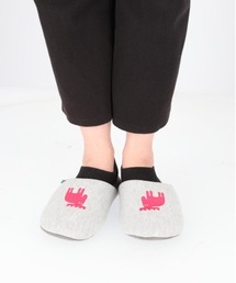 moz（モズ）の「moz エルク 環境に配慮したニットスリッパ（ルームシューズ/スリッパ）」