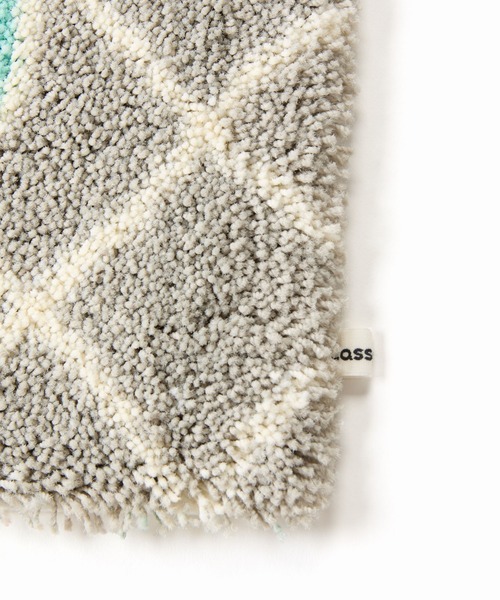 Casselini（キャセリーニ）の「Casselini HOME(キャセリーニ ホーム)フラワールームラグ（ラグ/マット・レディース・ピンク/アイボリー/グレー・FREE）」の14枚目の写真