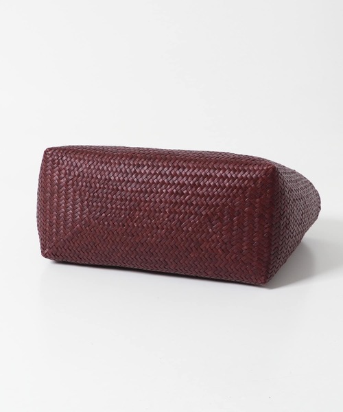 URBAN RESEARCH DOORS（アーバンリサーチドアーズ）の「カラーシーグラストートバッグ（トートバッグ・レディース・グリーン系その他/バーガンディー・ONE）」の9枚目の写真