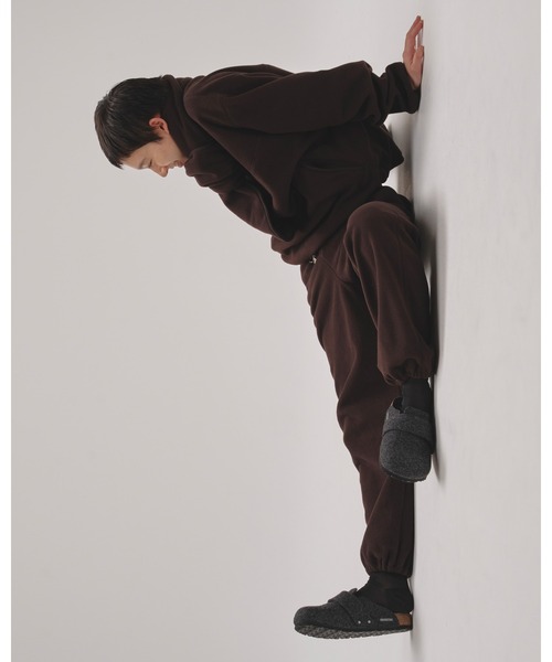 TODAYFUL（トゥデイフル）の「Easy Fleece Pants（その他パンツ・レディース・ダークブラウン/ネイビー・36inch/38inch）」の9枚目の写真