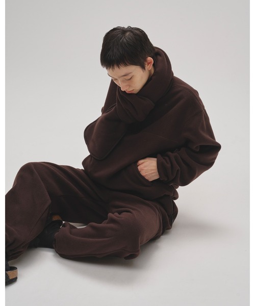TODAYFUL（トゥデイフル）の「Easy Fleece Pants（その他パンツ・レディース・ダークブラウン/ネイビー・36inch/38inch）」の10枚目の写真