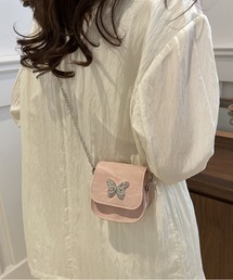 aimoha（アイモハ）の「バタフライモチーフショルダーポーチミニバッグ（メッセンジャーバッグ）」