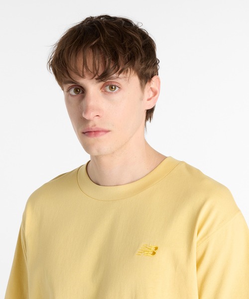 NEW BALANCE(ニューバランス)の「Athletics ショートスリーブTシャツ(Tシャツ/カットソー・メンズ・ベージュ・XX-LARGE/X-LARGE/LARGE/MEDIUM/SMALL)」の8枚目の写真