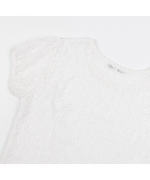 [FANCY CLUB] Tシャツ 半袖 WAVE PUFF LACE TEE (2color) A'GEM/9 × .kom 『FANCY CLUB/ファンシークラブ』Lace Star