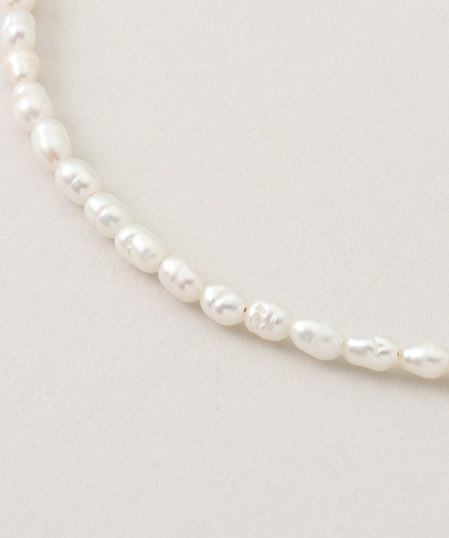 SHASHI（シャシ）の「SHASHI/シャシ SLOBE別注 パールアンクレット SH-A022（アンクレット・レディース・ホワイト・FREE）」の8枚目の写真