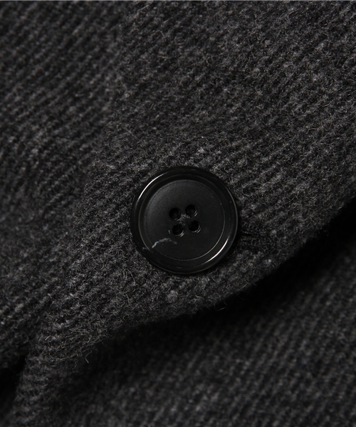 CIAOPANIC TYPY（チャオパニックティピー）の「【イタリアファブリック】ウールツイルチェスターコート（チェスターコート・メンズ・グレー/ネイビー/ブラック・LARGE/MEDIUM）」の4枚目の写真