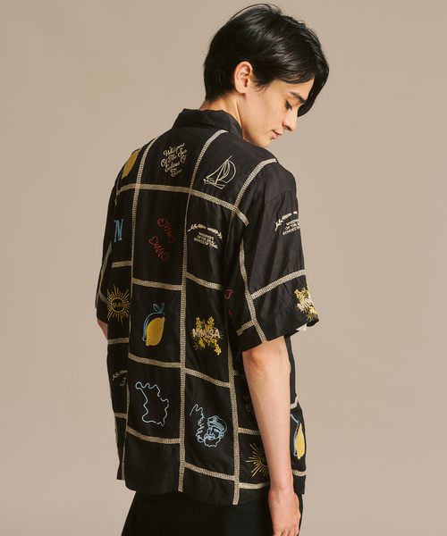 Lipa x 417 Édifice 半袖シャツ Lipa / リパ エンブロイダリーシャツ（シャツ/ブラウス）｜417