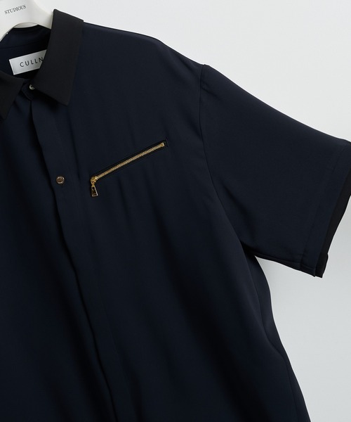 CULLNI 25SS 別注 クレリックシャツ CULLNI】別注 クレリックS/Sシャツ（シャツ/ブラウス）｜CULLNI