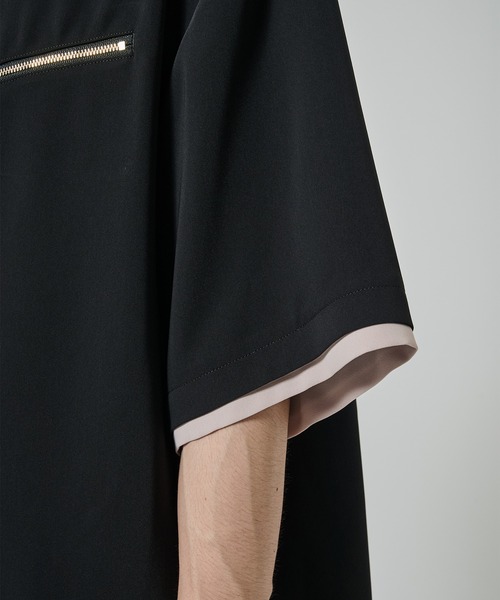 【美品】CULLNI クレリックシャツ CULLNI】別注 クレリックS/Sシャツ（シャツ/ブラウス）｜CULLNI