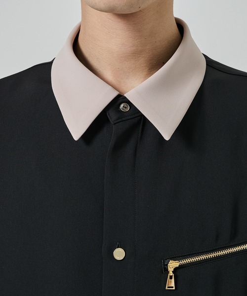 CULLNI】別注 クレリックS/Sシャツ（シャツ/ブラウス）｜CULLNI