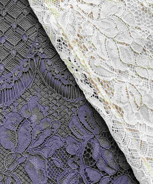 Q（キュー）の「スカラレースワイドパンツ（その他パンツ・レディース・アイボリー/チャコールグレー・MEDIUM）」の5枚目の写真