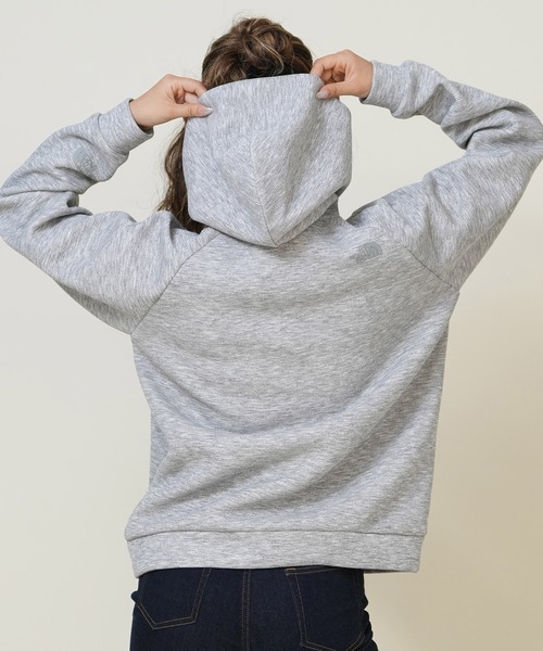 THE NORTH FACE（ザノースフェイス）の「THE NORTH FACE/ザ・ノース・フェイス TECH AIR SWEAT HD パーカー スウェット NTW62583（パーカー・レディース・ブラック/ミックスグレー/ホワイト×グレー/サックスブルー・XL/L/M）」の16枚目の写真