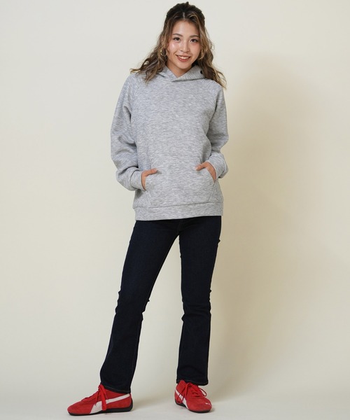 THE NORTH FACE（ザノースフェイス）の「THE NORTH FACE/ザ・ノース・フェイス TECH AIR SWEAT HD パーカー スウェット NTW62583（パーカー・レディース・ブラック/ミックスグレー/ホワイト×グレー/サックスブルー・XL/L/M）」の17枚目の写真