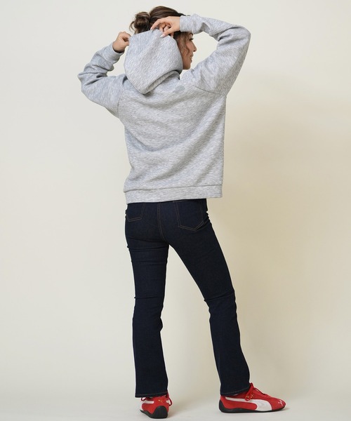 THE NORTH FACE（ザノースフェイス）の「THE NORTH FACE/ザ・ノース・フェイス TECH AIR SWEAT HD パーカー スウェット NTW62583（パーカー・レディース・ブラック/ミックスグレー/ホワイト×グレー/サックスブルー・XL/L/M）」の18枚目の写真