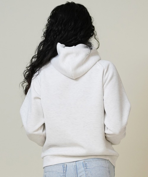 THE NORTH FACE（ザノースフェイス）の「THE NORTH FACE/ザ・ノース・フェイス TECH AIR SWEAT HD パーカー スウェット NTW62583（パーカー・レディース・ブラック/ミックスグレー/ホワイト×グレー/サックスブルー・XL/L/M）」の6枚目の写真