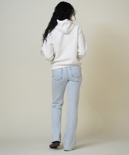 THE NORTH FACE（ザノースフェイス）の「THE NORTH FACE/ザ・ノース・フェイス TECH AIR SWEAT HD パーカー スウェット NTW62583（パーカー・レディース・ブラック/ミックスグレー/ホワイト×グレー/サックスブルー・XL/L/M）」の8枚目の写真
