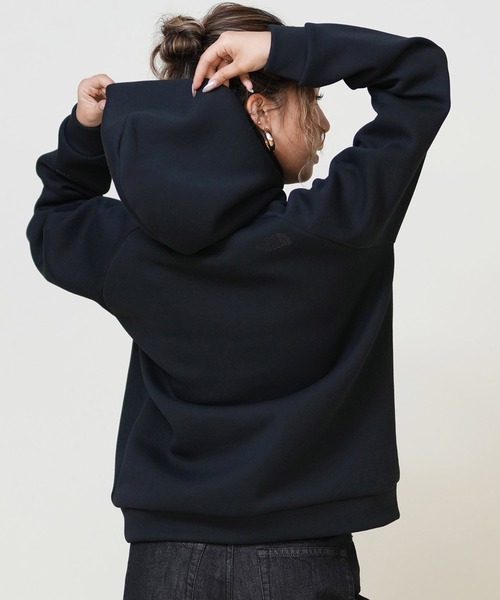 THE NORTH FACE（ザノースフェイス）の「THE NORTH FACE/ザ・ノース・フェイス TECH AIR SWEAT HD パーカー スウェット NTW62583（パーカー・レディース・ブラック/ミックスグレー/ホワイト×グレー/サックスブルー・XL/L/M）」の11枚目の写真