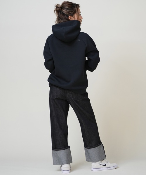 THE NORTH FACE（ザノースフェイス）の「THE NORTH FACE/ザ・ノース・フェイス TECH AIR SWEAT HD パーカー スウェット NTW62583（パーカー・レディース・ブラック/ミックスグレー/ホワイト×グレー/サックスブルー・XL/L/M）」の14枚目の写真