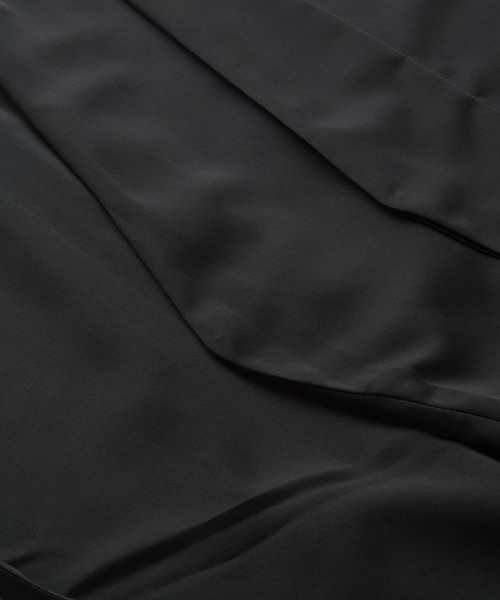 NO ID.(ノーアイディ)の「【NO ID.】Squid Half Sleeve Long Shirt / Squid ハーフ スリーブ ロング シャツ(シャツ/ブラウス・メンズ・グレー/ブラック/ホワイト・ONE SIZE)」の9枚目の写真