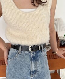 DISCOAT | シンプルレザーベルト(ベルト)