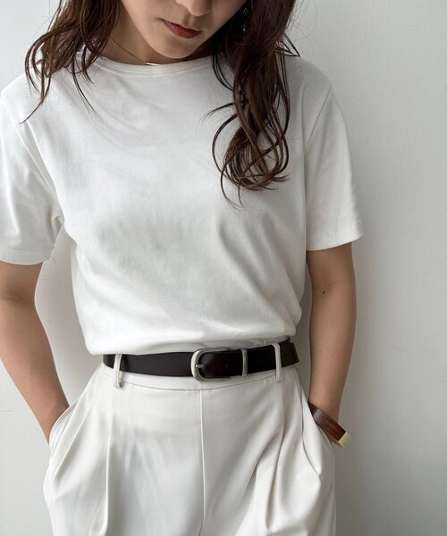 DISCOAT(ディスコート)の「シンプルレザーベルト(ベルト・レディース・ブラック/ブラウン・FREE)」の17枚目の写真