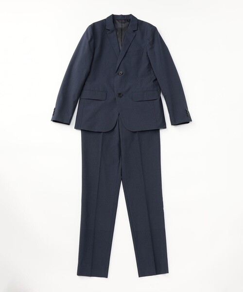 COMME CA ISM(コムサイズム)の「マイクロチェック スーツ (110-130cm)(スーツセット・キッズ・ネイビー・130cm/120cm/110cm)」の7枚目の写真