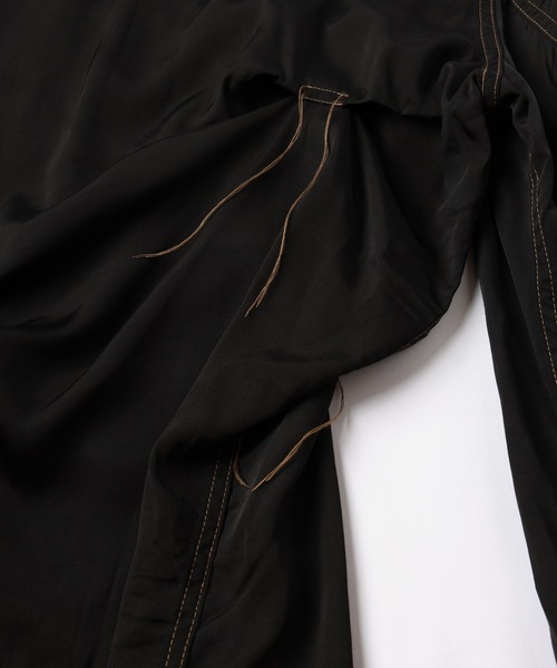 JIEDA（ジエダ）の「RAYON SILK SHIRT JACKET（シャツ/ブラウス・メンズ・サンドグレー/ブラック・1/2）」の19枚目の写真
