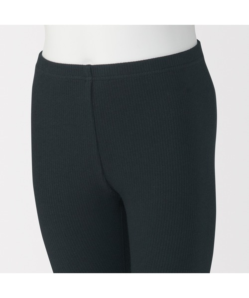 【2枚セット】新品 完売 無印　MUJI ウール100% レギンス M 黒 登山 オーガニックコットン+レギンス の検索結果 | 無印良品