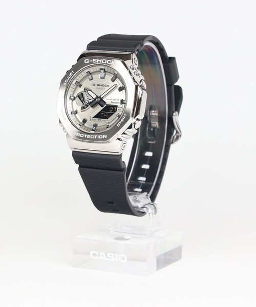 G-SHOCK（ジーショック）の「メタルベゼル / スマートフォンリンク＆タフソーラー / GBM-2100A-8BJF（アナログ腕時計・メンズ・イエローゴールド・FREE）」の11枚目の写真