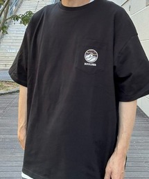 CAMP7（キャンプセブン）の「【接触冷感】【CAMP7】ロゴワッペン胸ポケットＴシャツ / エコ素材（Tシャツ/カットソー）」