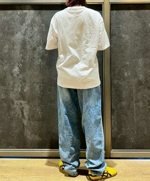 CAMP7（キャンプセブン）の「【接触冷感】【CAMP7】ロゴワッペン胸ポケットＴシャツ / エコ素材（Tシャツ/カットソー・メンズ・ブラック/ホワイト・XL/M/L）」の8枚目の写真