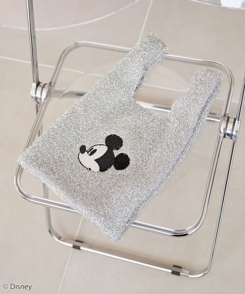 coen(コーエン)の「【MICKEY(ミッキー) / 別注】 ラメニットトートバッグ(トートバッグ・レディース・シルバー/その他1/その他2/ブラック・FREE)」の2枚目の写真