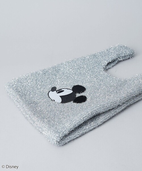 coen(コーエン)の「【MICKEY(ミッキー) / 別注】 ラメニットトートバッグ(トートバッグ・レディース・シルバー/その他1/その他2/ブラック・FREE)」の13枚目の写真