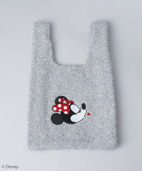 coen(コーエン)の「【MICKEY(ミッキー) / 別注】 ラメニットトートバッグ(トートバッグ・レディース・シルバー/その他1/その他2/ブラック・FREE)」の19枚目の写真