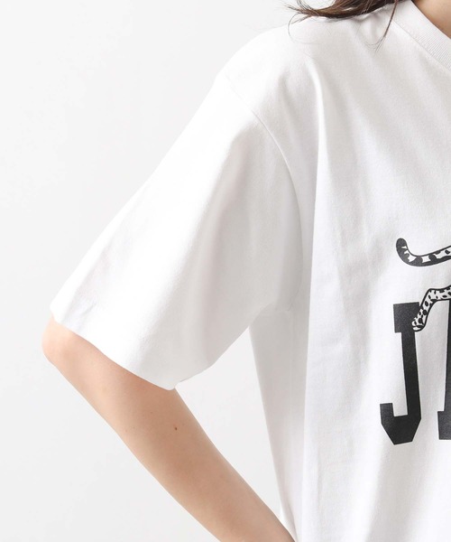 margaux(マルゴー)の「JAGUARロゴT(Tシャツ/カットソー・レディース・オフホワイト/ベージュ・FREE)」の9枚目の写真