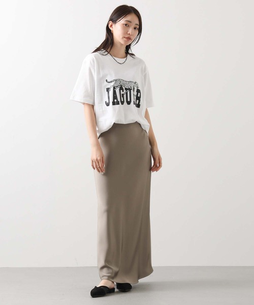 margaux(マルゴー)の「JAGUARロゴT(Tシャツ/カットソー・レディース・オフホワイト/ベージュ・FREE)」の13枚目の写真